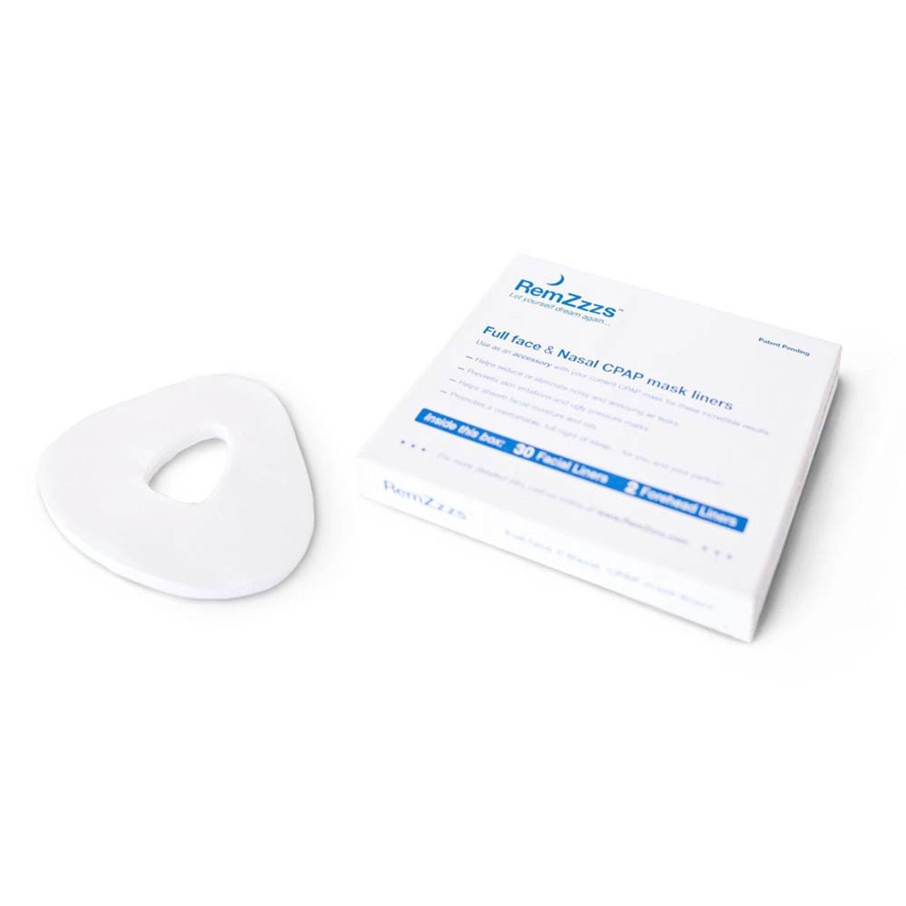 CPAP mask liners for full face and nasal masks